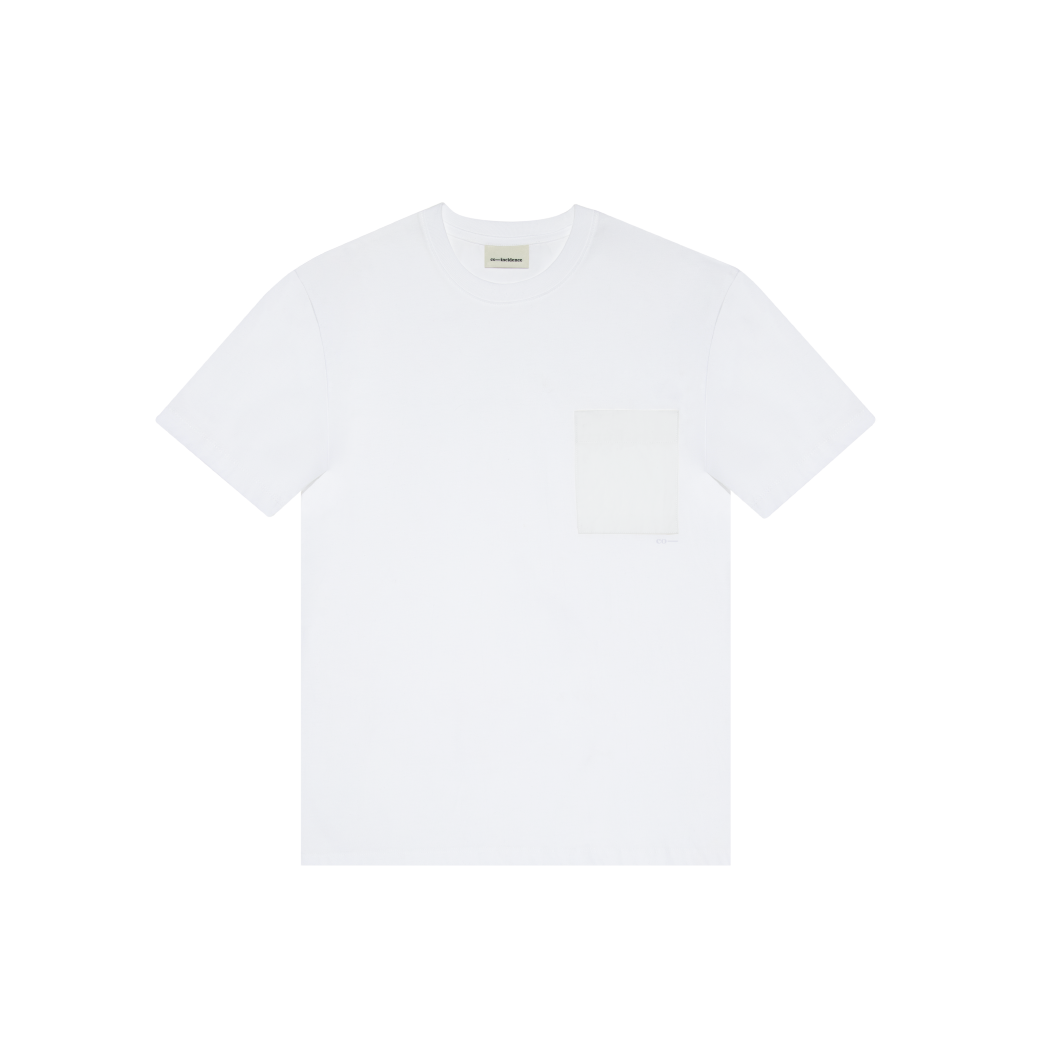 co pocket t-shirt / White